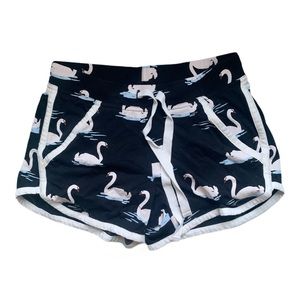 Hanna Andersson Women’s Swan Print Pajama Shorts